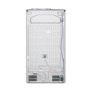 LG Frigorífico Americano LG GSLV91MBAD, 635 litros, eficiência energética D, Door Cooling+™, dispensador sem canalização, UVnano™, Metal Sorbet, GSLV91MBAD