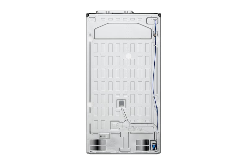 LG Frigorífico Americano LG GSLV91MCAD, 635 litros, eficiência energética D, Door Cooling+™, dispensador sem canalização, UVnano™, Matte Black, GSLV91MCAD