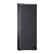 LG Frigorífico Americano LG GSLV91MCAD, 635 litros, eficiência energética D, Door Cooling+™, dispensador sem canalização, UVnano™, Matte Black, GSLV91MCAD