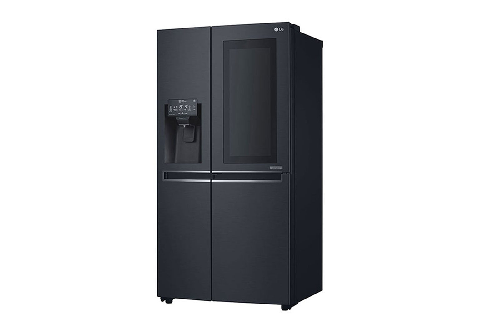 LG Frigorífico Americano LG GSX961MCVZ, 625 litros, eficiência energética F, InstaView™, Door in Door™, Pure N Fresh™, Door Cooling+™, dispensador sem canalização, Matte Black, GSX961MCVZ