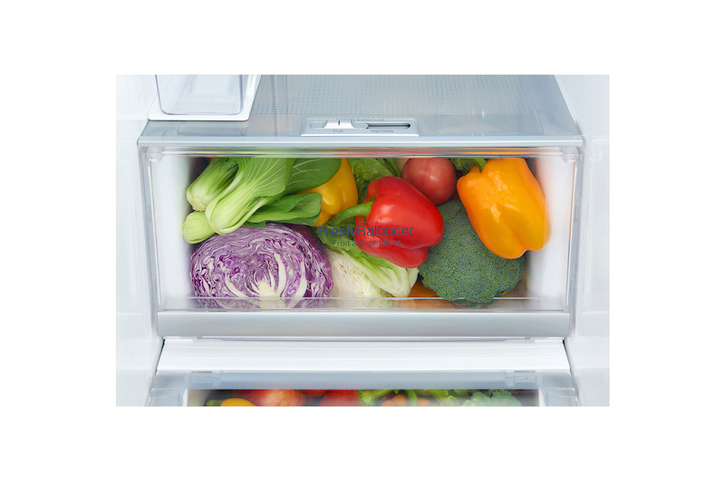 LG Frigorífico Americano LG GSX961MCVZ, 625 litros, eficiência energética F, InstaView™, Door in Door™, Pure N Fresh™, Door Cooling+™, dispensador sem canalização, Matte Black, GSX961MCVZ