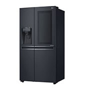LG Frigorífico Americano LG GSX961MCVZ, 625 litros, eficiência energética F, InstaView™, Door in Door™, Pure N Fresh™, Door Cooling+™, dispensador sem canalização, Matte Black, GSX961MCVZ