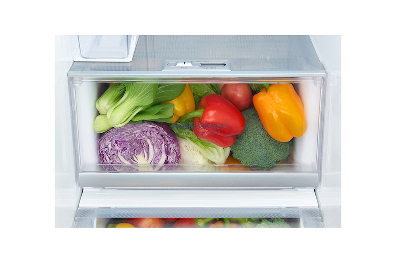 LG Frigorífico Americano LG GSX961NSVZ, 625 litros, eficiência energética F, InstaView™, Door in Door™, Pure N Fresh™, Door Cooling+™, dispensador sem canalização, Noble Steel, GSX961NSVZ
