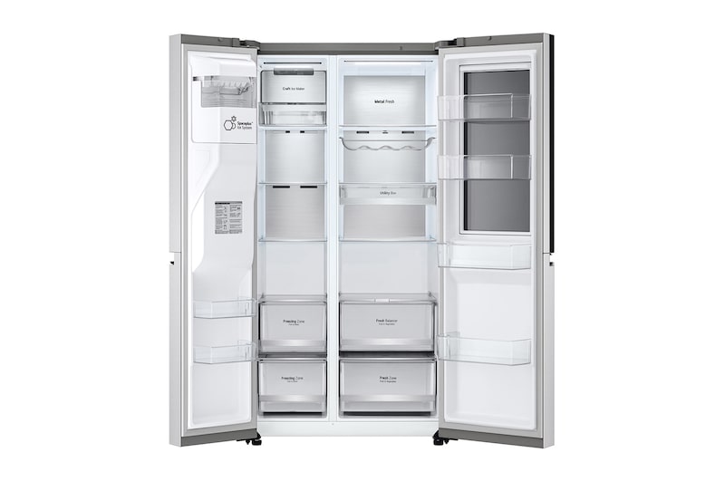 LG Frigorífico Americano | 635 L | Etiqueta energética E | InstaView™ | Door-in-Door™ | DoorCooLing+™ | Craft Ice™ | UVnano™, GSXV90BSDE