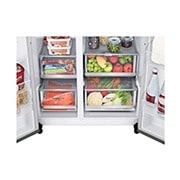 LG Frigorífico Americano | 635 L | Etiqueta energética E | InstaView™ | Door-in-Door™ | DoorCooLing+™ | Craft Ice™ | UVnano™, GSXV90BSDE