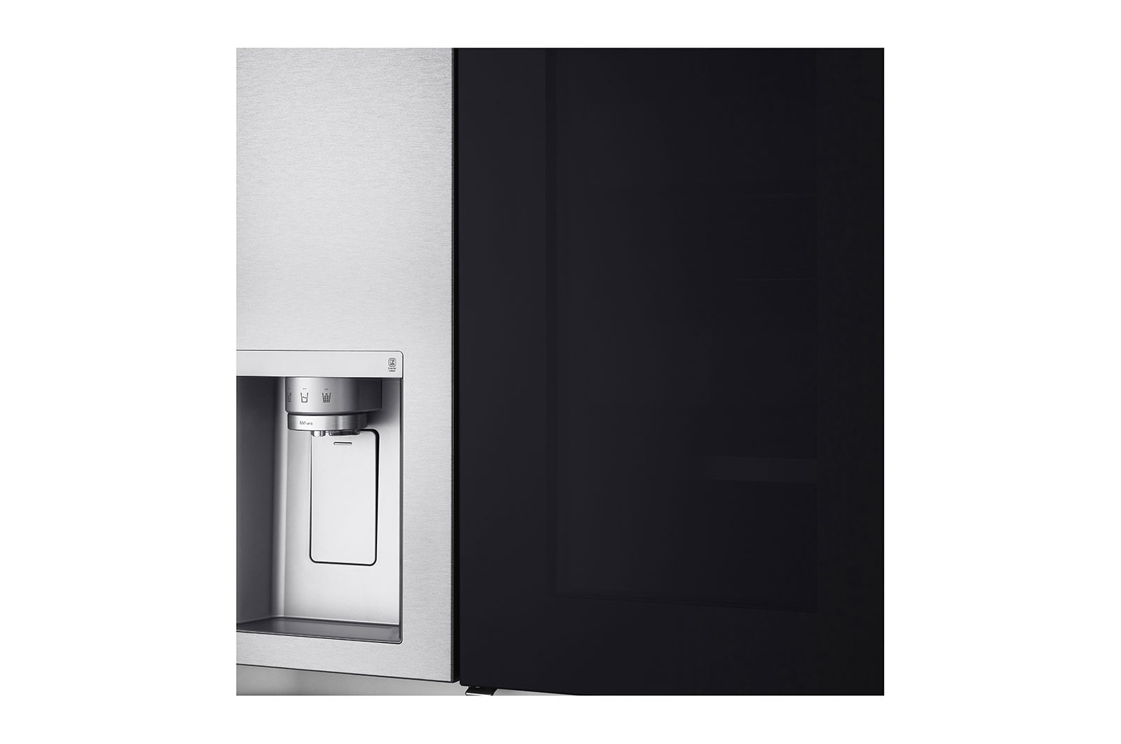LG Frigorífico Americano | 635 L | Etiqueta energética E | InstaView™ | Door-in-Door™ | DoorCooLing+™ | Dispensador sem canaLização | UVnano™, GSXV91MBAE