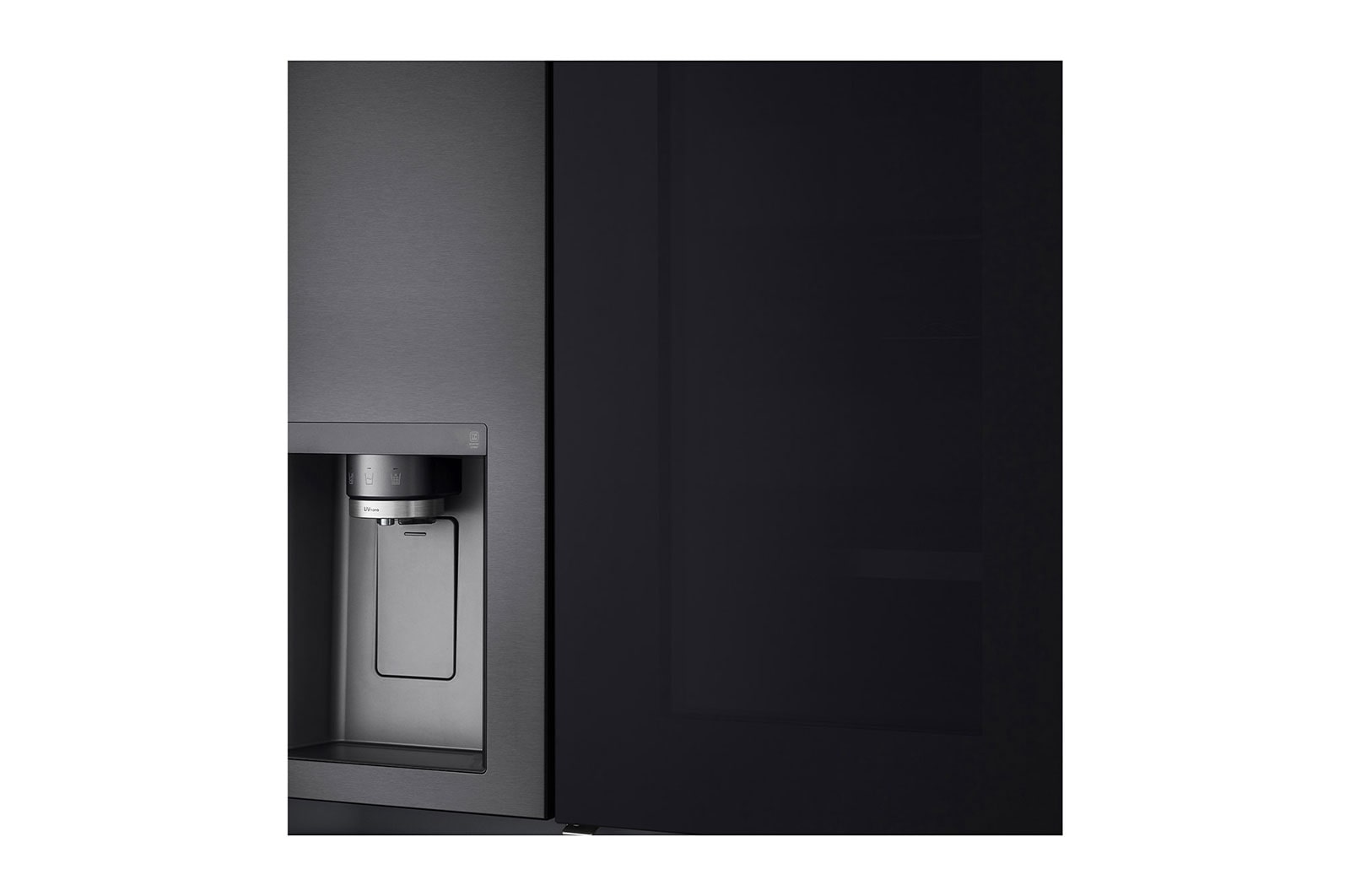 LG Frigorífico Americano | 635 L | Etiqueta energética E | InstaView™ | Door-in-Door™ | DoorCooLing+™ | Dispensador sem canaLização | UVnano™, GSXV91MCAE