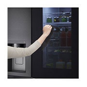 LG Frigorífico Americano | 635 L | Etiqueta energética E | InstaView™ | Door-in-Door™ | DoorCooLing+™ | Dispensador sem canaLização | UVnano™, GSXV91MCAE
