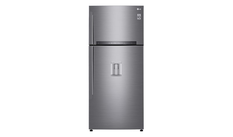 LG Frigorífico de 2 portas | 509 L | Etiqueta energética E | LinearCooLing™ | DoorCooLing+™ | Dispensador sem canaLização, GTF744PZPZD