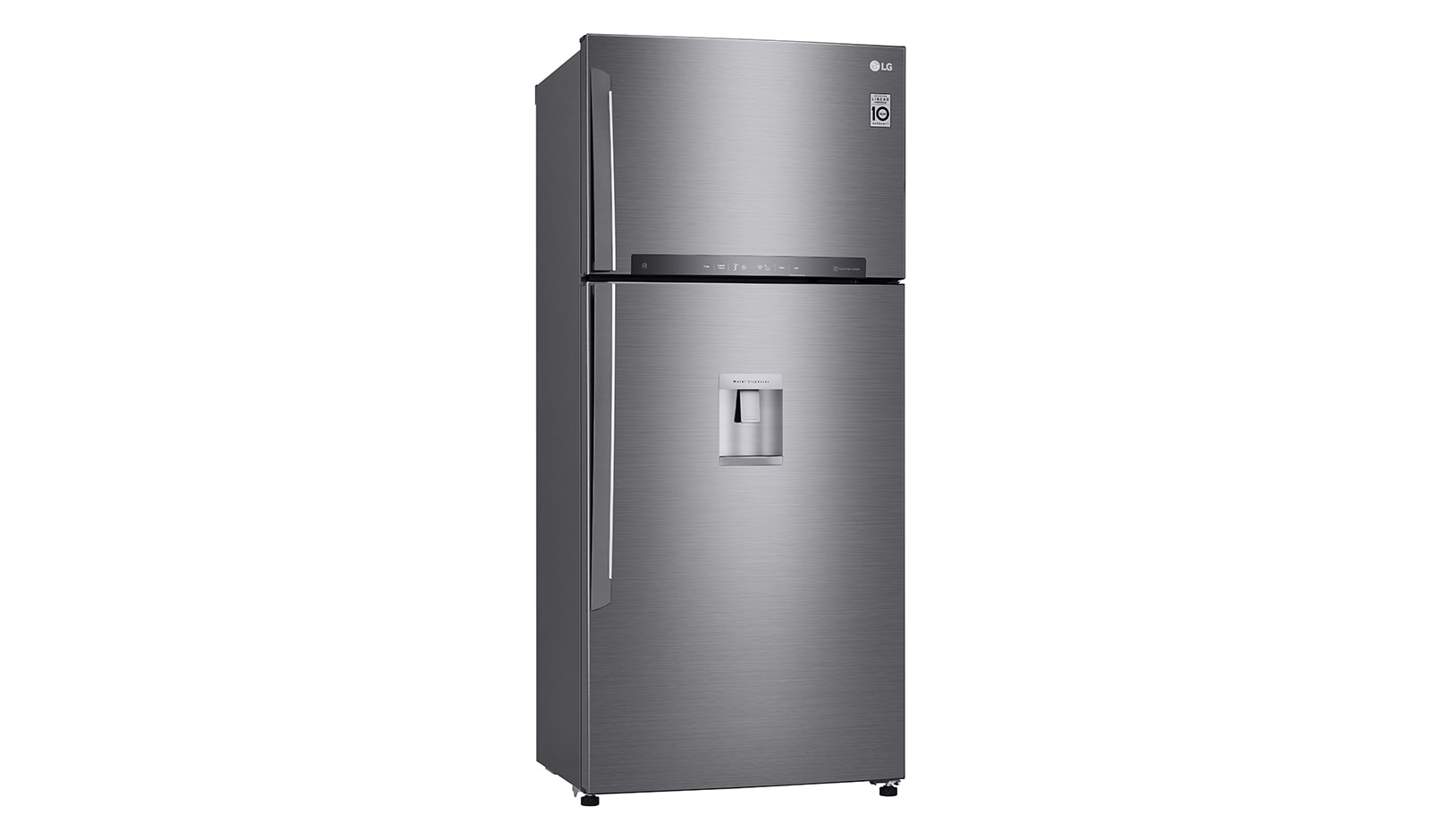 LG Frigorífico de 2 portas | 509 L | Etiqueta energética E | LinearCooLing™ | DoorCooLing+™ | Dispensador sem canaLização, GTF744PZPZD