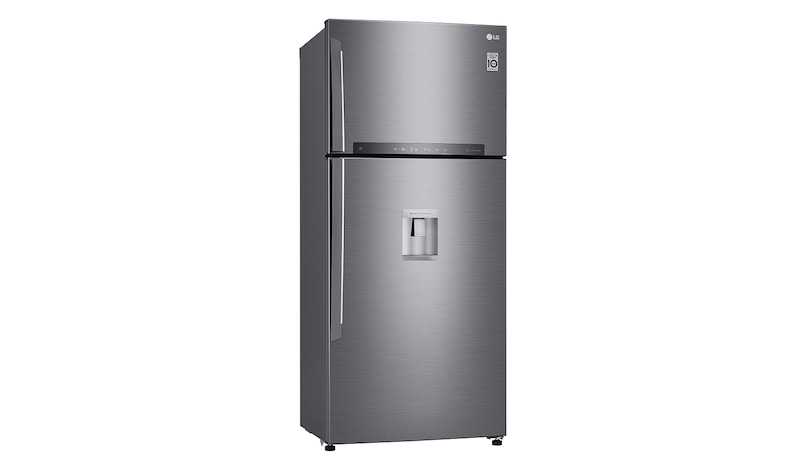 LG Frigorífico de 2 portas | 509 L | Etiqueta energética E | LinearCooLing™ | DoorCooLing+™ | Dispensador sem canaLização, GTF744PZPZD