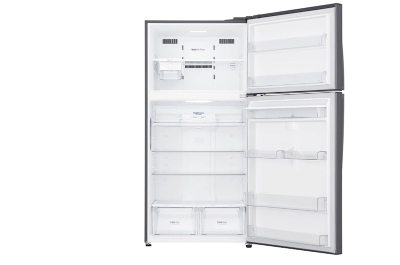 LG Frigorífico de 2 portas | 592 L | Etiqueta energética E | LinearCooLing™ | DoorCooLing+™ | Dispensador sem canaLização, GTF916PZPYD