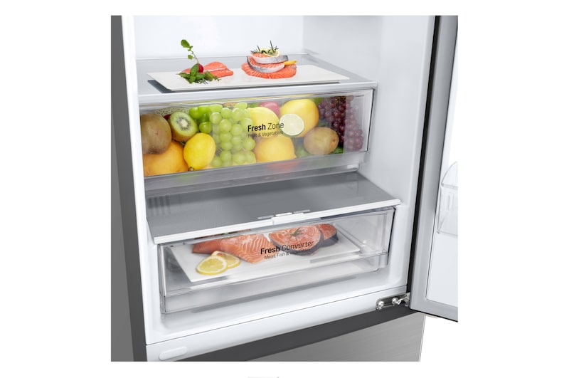 bottom drawer with food