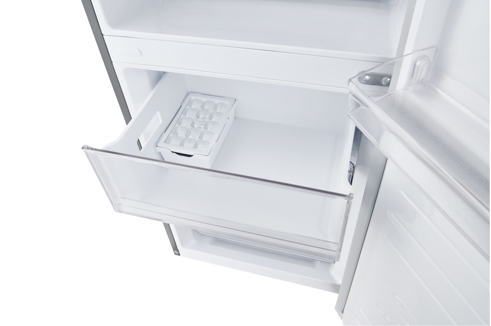 corner tray view
