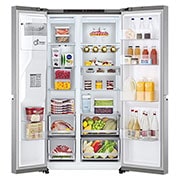 door open with food
