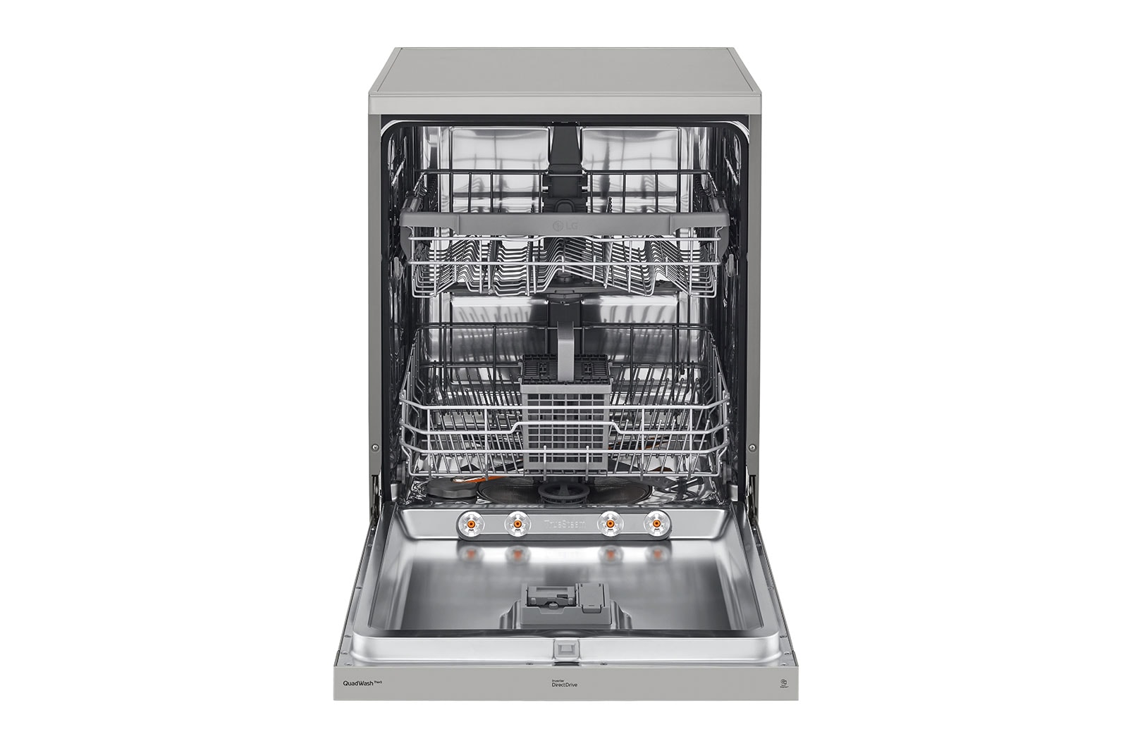 LG Máquina de Lavar Loiça | 14 conjuntos | Etiqueta energética D | QuadWash™ | EasyRack™ | TrueSteam™, DF242FPS