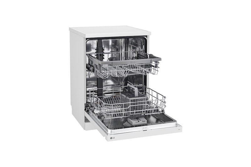 LG Máquina de Lavar Loiça | 14 conjuntos | Etiqueta energética D | QuadWash™ | EasyRack™, DF242FW