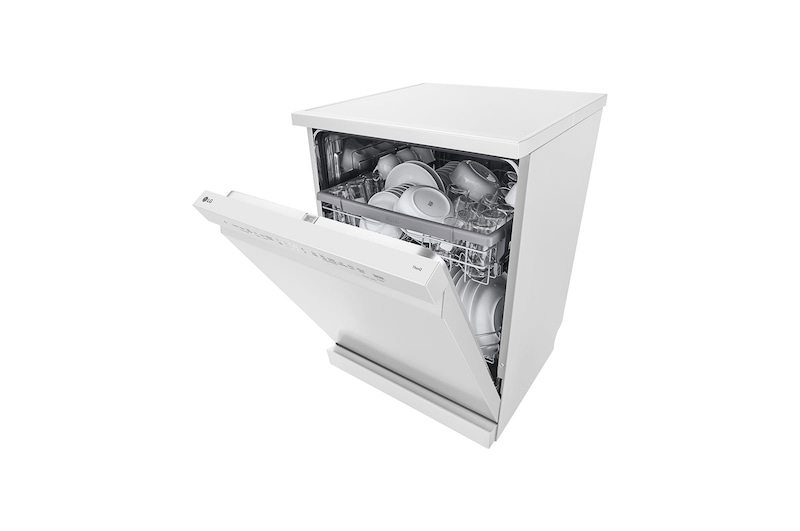 LG Máquina de Lavar Loiça | 14 conjuntos | Etiqueta energética D | QuadWash™ | EasyRack™, DF242FW