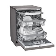 LG Máquina de lavar loiça LG DF325FP, QuadWash™, 3 cestos reguláveis, eficiência energética E, inox, DF325FP