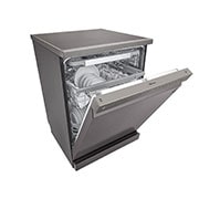 LG Máquina de lavar loiça LG DF325FP, QuadWash™, 3 cestos reguláveis, eficiência energética E, inox, DF325FP