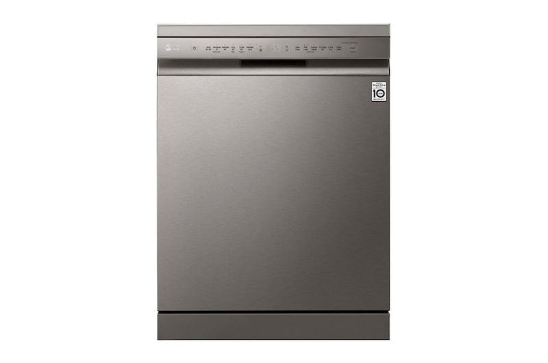 LG Máquina de lavar loiça LG DF222FP, QuadWash™, 2 cestos reguláveis, eficiência energética E, inox, DF222FP