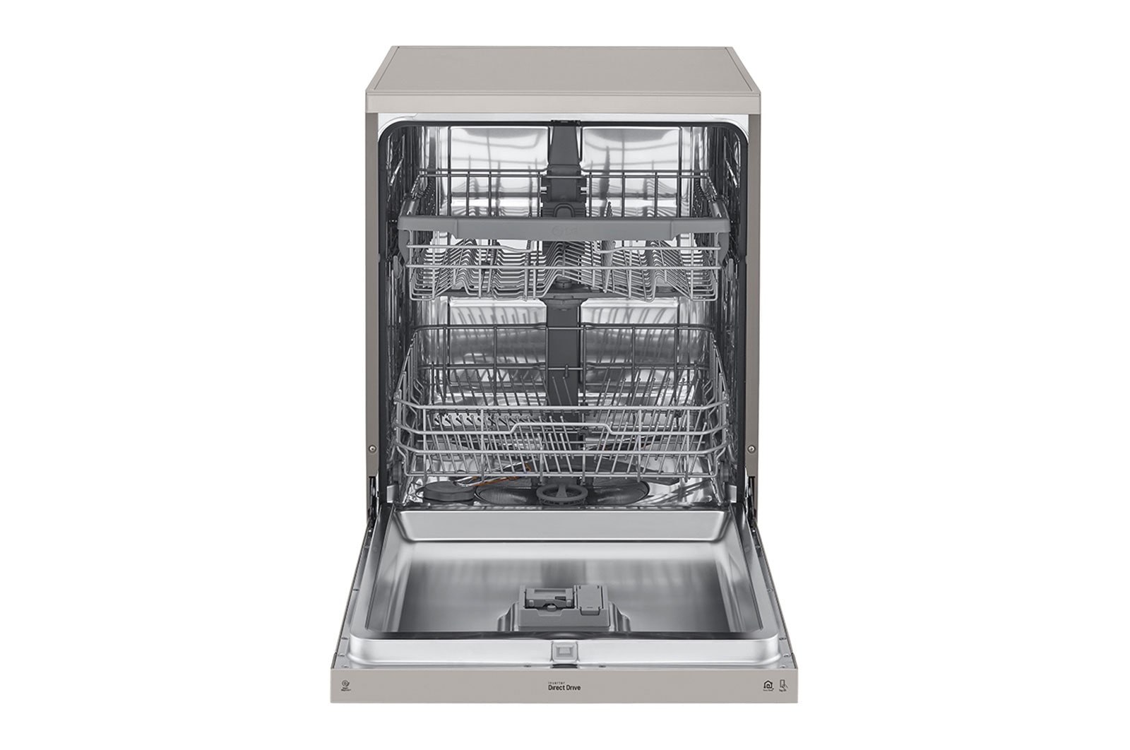 LG Máquina de lavar loiça LG DF222FP, QuadWash™, 2 cestos reguláveis, eficiência energética E, inox, DF222FP