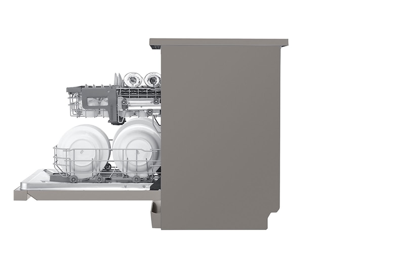 LG Máquina de lavar loiça LG DF222FP, QuadWash™, 2 cestos reguláveis, eficiência energética E, inox, DF222FP