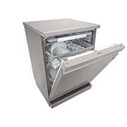 LG Máquina de lavar loiça LG DF325FPS, QuadWash™, 3 cestos reguláveis, eficiência energética E, TrueSteam™, inox, DF325FPS