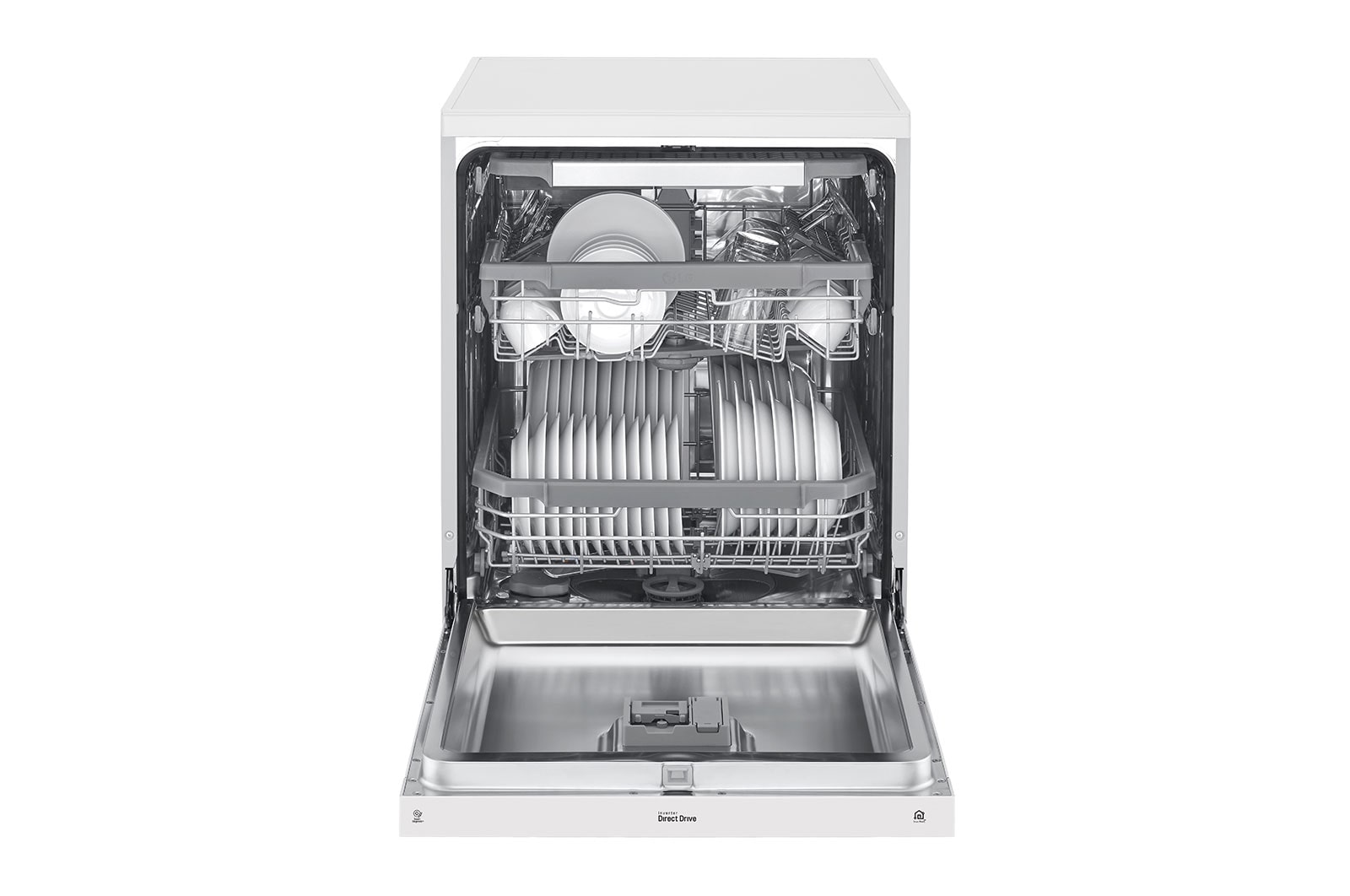 LG Máquina de lavar loiça LG DF325FW, QuadWash™, 3 cestos reguláveis, eficiência energética E, branco, DF325FW