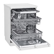 LG Máquina de lavar loiça LG DF325FW, QuadWash™, 3 cestos reguláveis, eficiência energética E, branco, DF325FW