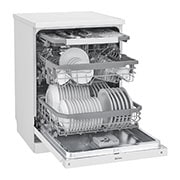LG Máquina de lavar loiça LG DF325FW, QuadWash™, 3 cestos reguláveis, eficiência energética E, branco, DF325FW