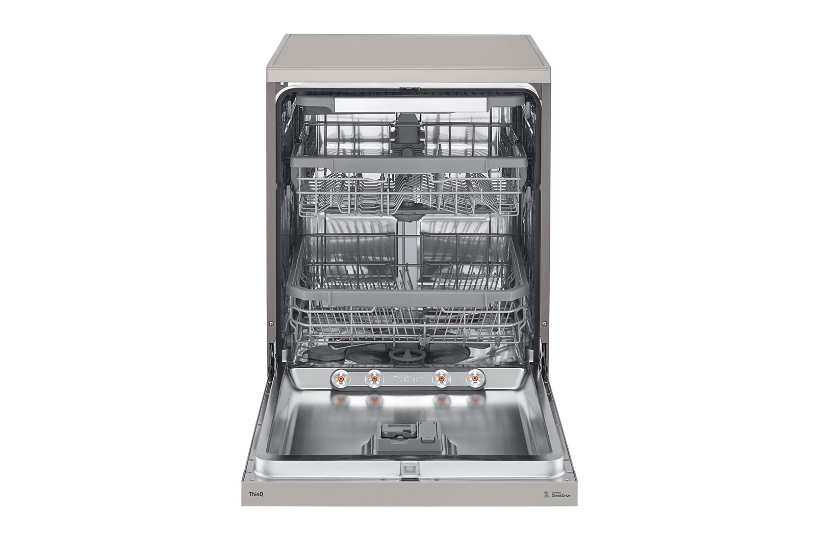 LG Máquina de Lavar Loiça | 14 conjuntos | Etiqueta energética B | QuadWash™ | EasyRack™ | TrueSteam™ | Abertura automática de porta, DF365FPS