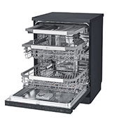 LG Máquina de Lavar Loiça | 14 conjuntos | Etiqueta energética C | QuadWash™ | EasyRack™ | TrueSteam™ | Abertura automática de porta, DF455HMS