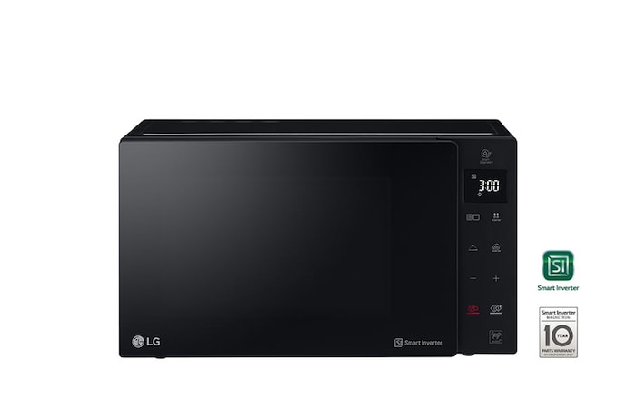 LG Micro-ondas com grill LG NeoChef™ MH6535GDS, 25 litros, 1000 W, Smart Inverter, EasyClean™, preto, MH6535GDS