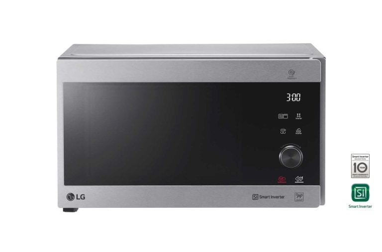 Vista frontal de Micro-ondas com griLL | 25 L | 1000 W | Smart Inverter | EasyCLean™ MH6565CPS