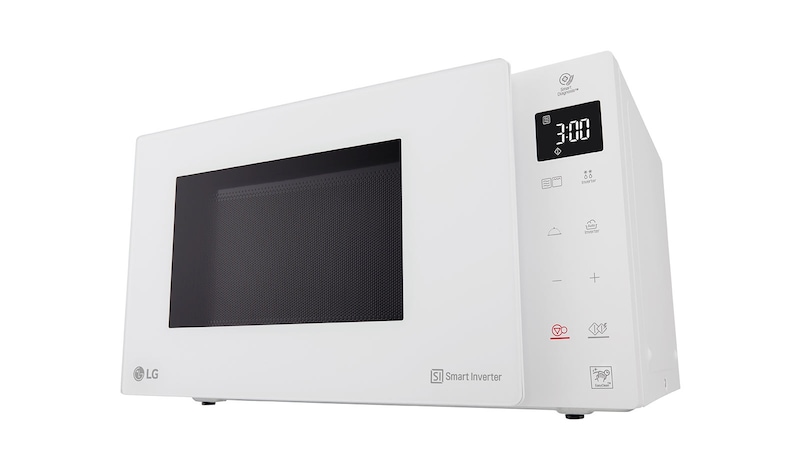 LG Micro-ondas com grill LG NeoChef™ MH6535GDH, 25 litros, 1000 W, Smart Inverter, EasyClean™, branco, MH6535GDH