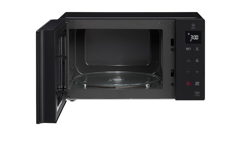 LG Micro-ondas com grill LG NeoChef™ MH6535GDS, 25 litros, 1000 W, Smart Inverter, EasyClean™, preto, MH6535GDS
