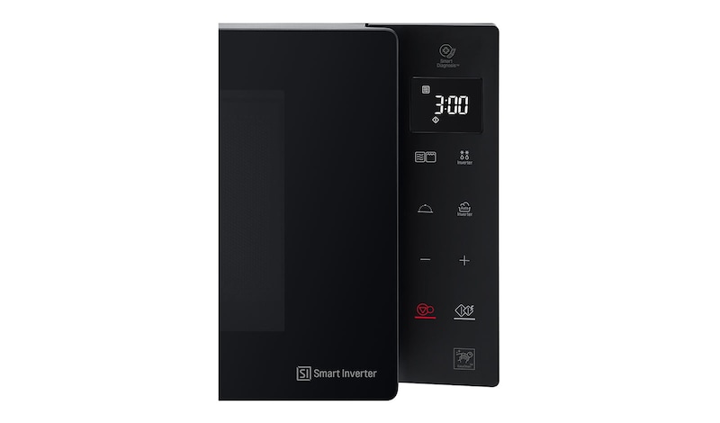 LG Micro-ondas com grill LG NeoChef™ MH6535GDS, 25 litros, 1000 W, Smart Inverter, EasyClean™, preto, MH6535GDS