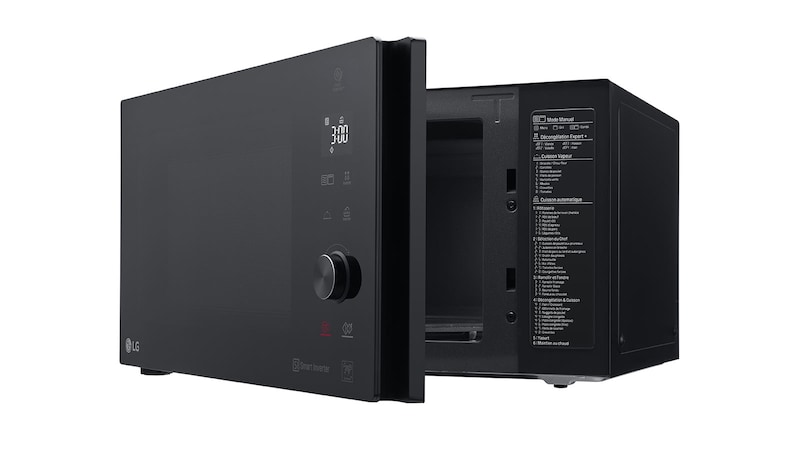 LG Micro-ondas com grill LG NeoChef™ MH7265DPS, 32 litros, 1200 W, Smart Inverter, EasyClean™, preto, MH7265DPS
