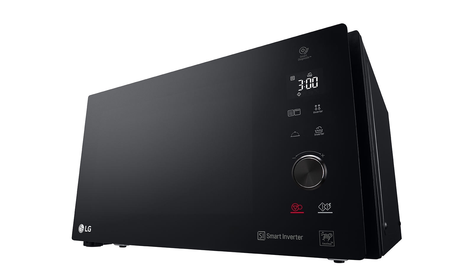 LG Micro-ondas com grill LG NeoChef™ MH7265DPS, 32 litros, 1200 W, Smart Inverter, EasyClean™, preto, MH7265DPS