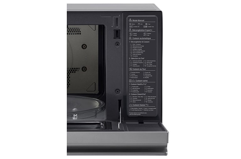 LG Micro-ondas de convecção LG NeoChef™ MJ3965ACS, 39 litros, 1100 W, Smart Inverter, EasyClean™, inox, MJ3965ACS