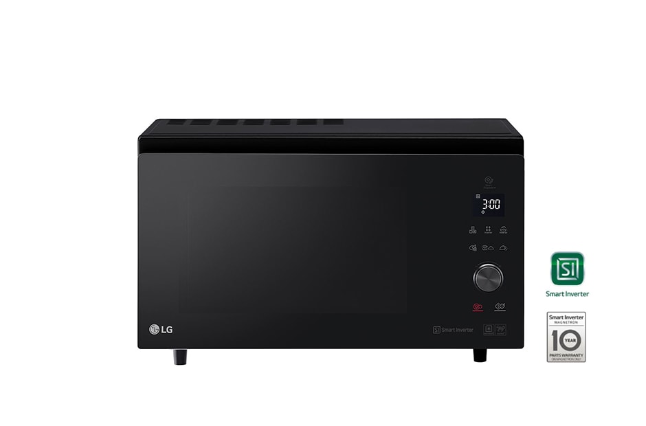 LG Micro-ondas de convecção | 39 L | 1100 W | Smart Inverter | EasyCLean™, MJ3965BPS