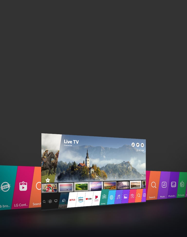 Mais fácil e Inteligente com WebOS