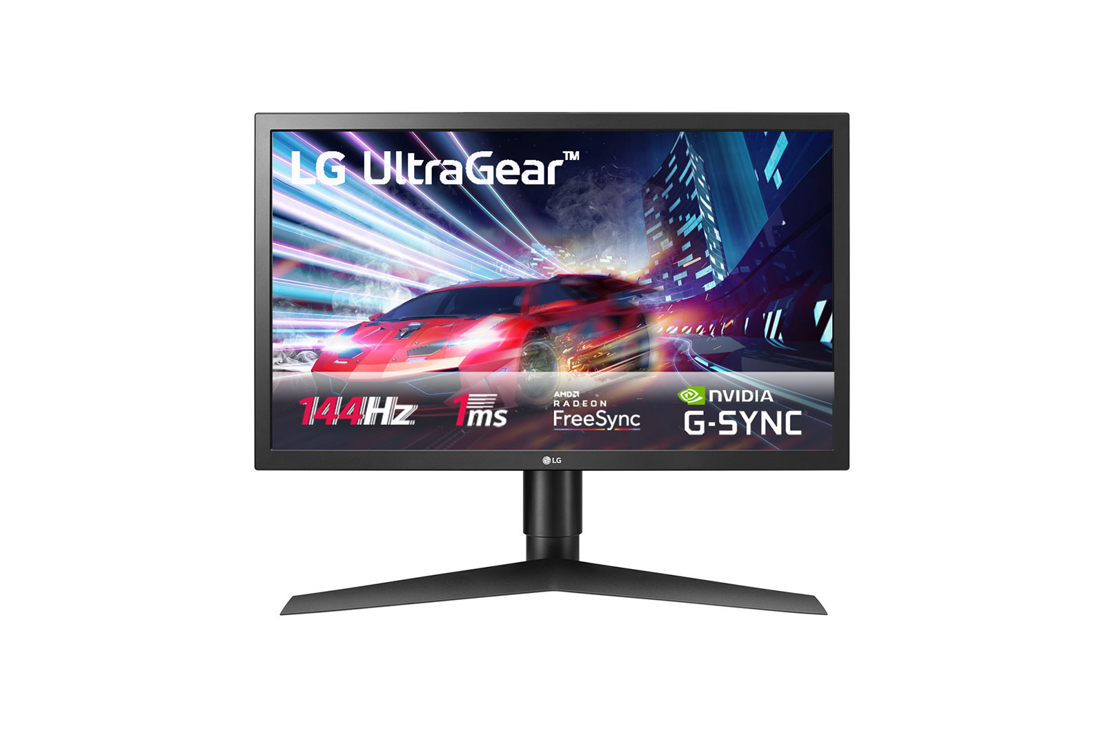 Vista frontal de Monitor de jogo UltraGear™ de 24&#34; 24GL650-B