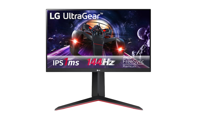 LG Monitor Gaming UltraGear™ Full HD IPS 1ms (GtG) de 23,8", 24GN650-B