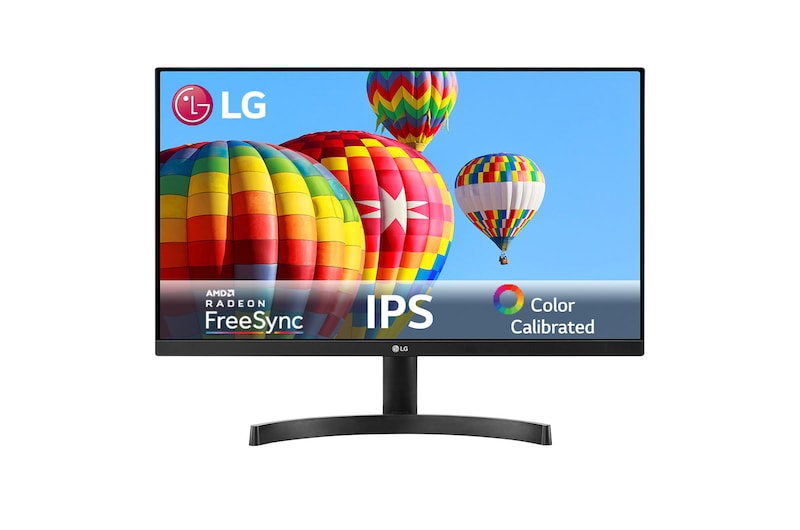 LG Monitor IPS Full HD de 24" com design praticamente sem moldura em 3 lados , 24MK600M-B