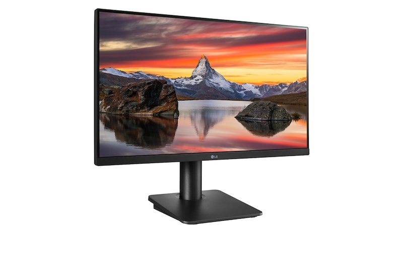 LG Monitor Full HD IPS de 23,8'' com design praticamente sem moldura em 3 lados, 24MP450P-B