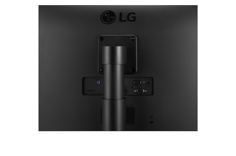 LG Monitor Full HD IPS de 23,8'' com design praticamente sem moldura em 3 lados, 24MP450P-B