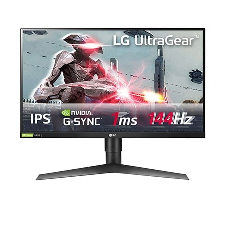 LG 27GL650F-B 27インチ 144Hz IPS モニター LG 27Gl650F-B 27 Polegadas Full HD Ultragear G-Sync Compatible