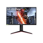 LG Monitor de jogo Full HD IPS 1ms (GtG) UltraGear™ de 27” com NVIDIA® compatível com G-SYNC®, 27GN650-B